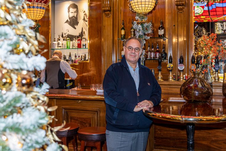 Peter de Clerck, uitbater van The Duke of Antwerp, Kelly’s Irish Pub en de Bier Central Beeld Photonews