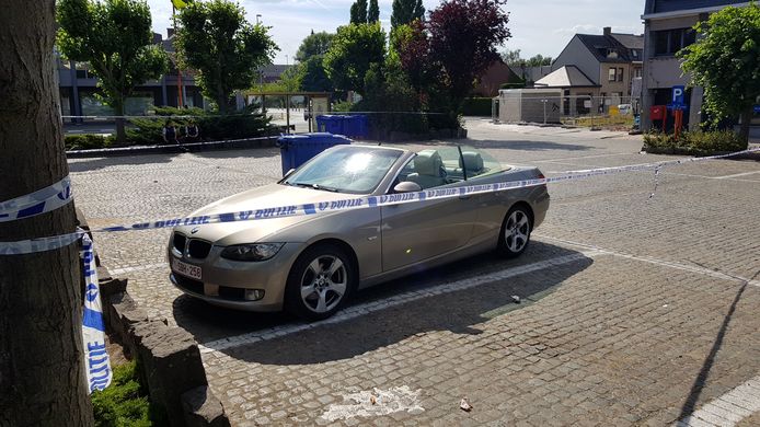 De geviseerde BMW cabrio.