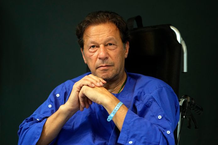 De voormalige Pakistaanse premier Imran Khan.