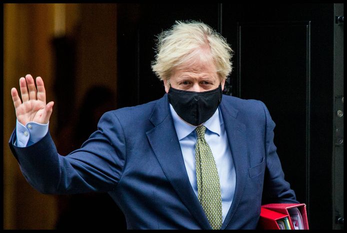 De Britse premier Boris Johnson.