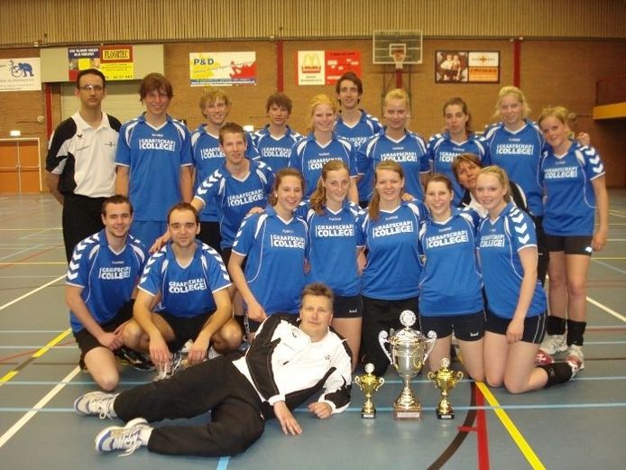 Volleybalsters Graafschap College Kampioen Achterhoek Gelderlander Nl