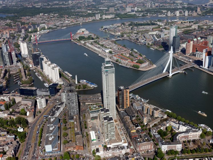 Rotterdam zet in op komst derde stadsbrug, project kost miljard euro: ‘Dit wordt een icoon’