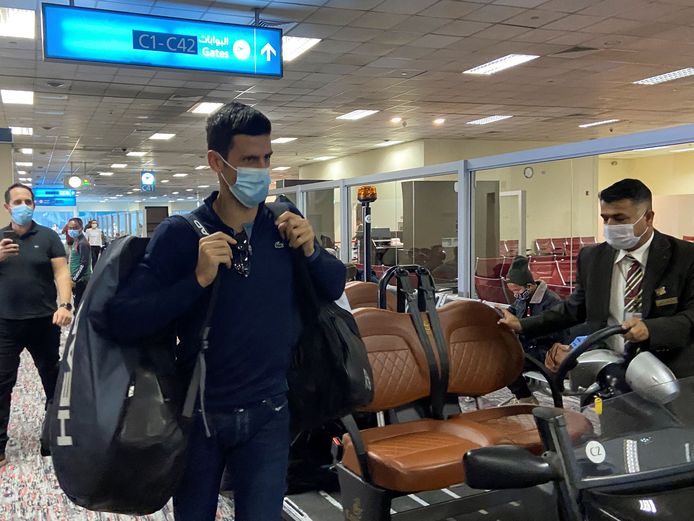 Novak Djokovic a quitté l’Australie, dimanche.