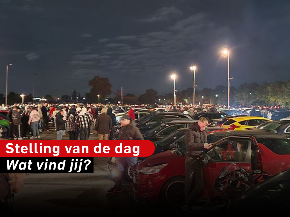 Stelling De Politie Moet Hard Ingrijpen Bij Massale Carmeetings Foto Adnl 8536