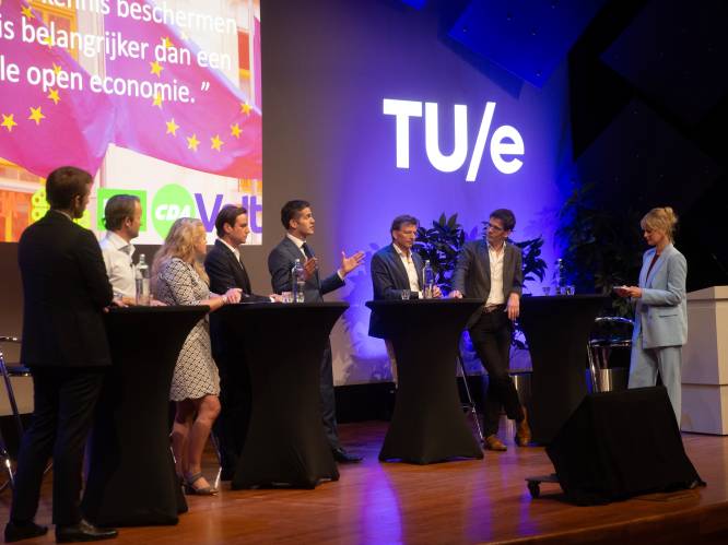 Europese lijsttrekkers debatteren op TU/e: hoe kunnen Nederland en de EU China van zich afhouden?