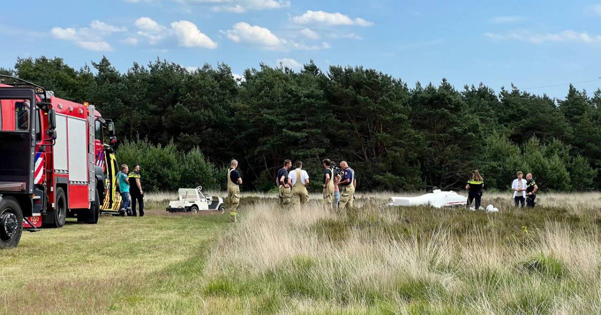 Piloot (69) overlijdt bij crash met zweefvlieg­tuig op de Veluwe: opnieuw ongeluk bij opstijgen