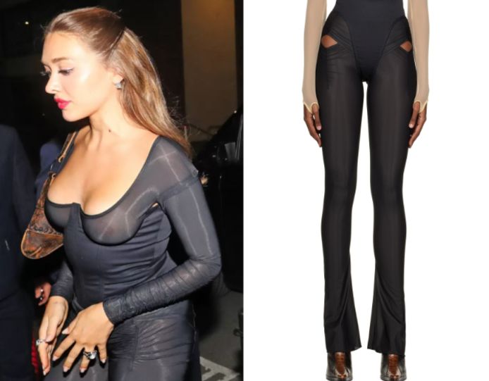 The pants worn by Michelle are on sale at SSENSE for €652.