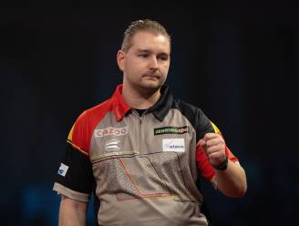 Van den Bergh benut kansen op checkouts niet en is uitgeschakeld op German Darts Grand Prix