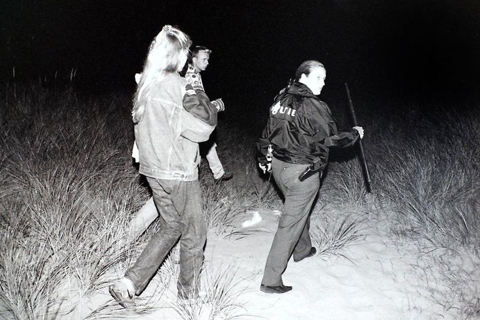De zoektocht op 4 augustus 1995 naar Jaïr Soares in de duinen bij Monster.