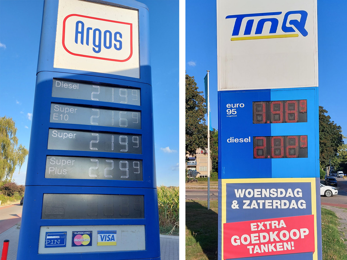 Laat die rit naar Duitsland maar zitten tanken is voor het eerst in jaren bij ons goedkoper