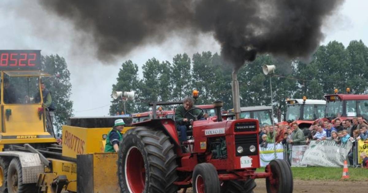 Trekker trekwedstrijd hoogtepunt van de Meerminnefeesten