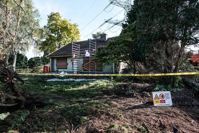 Hoogspanningshuis Groessen eindelijk tegen de vlakte; vleermuizen wonen nu in de omgeving