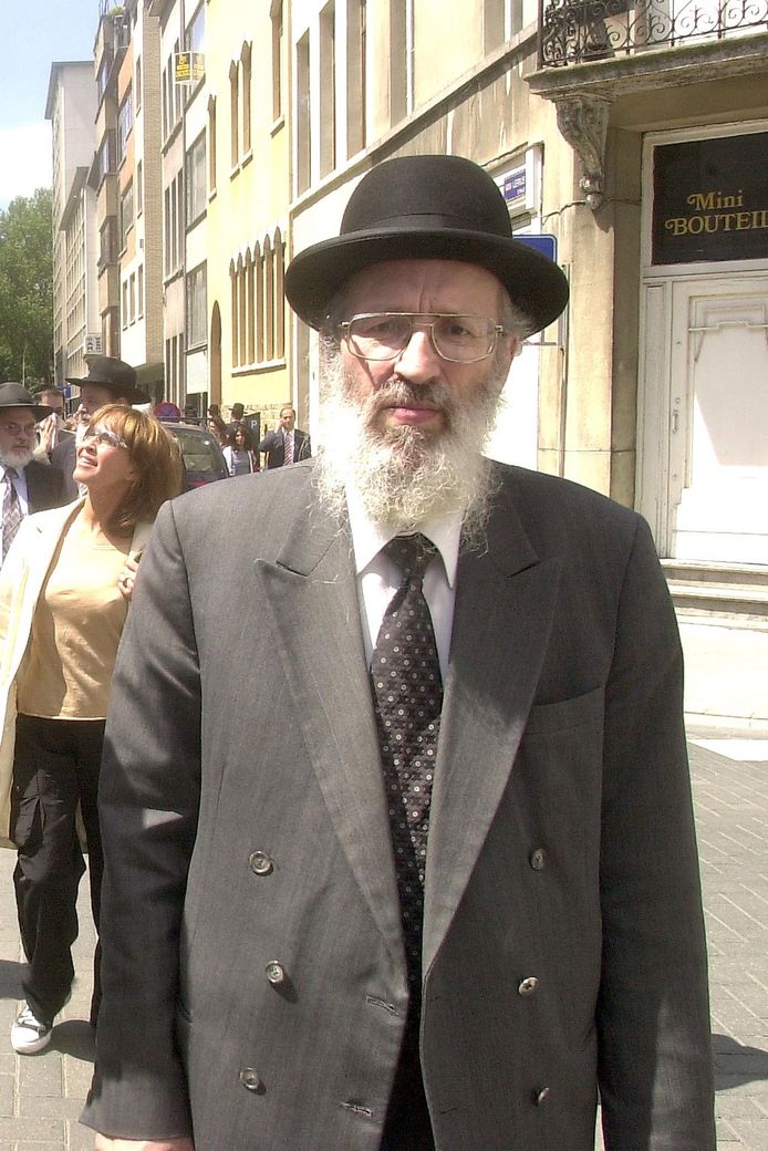 Pinchas Kornfeld, le grand-oncle des petites victimes de l'accident de la route dans le centre d'Anvers
