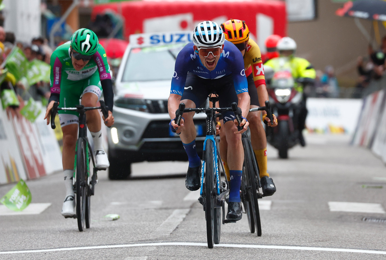 Vluchter Gregor Mühlberger wint voorlaatste rit in Ronde van de Alpen