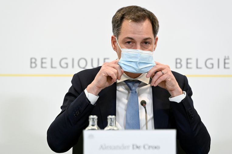 Premier Alexander De Croo (Open Vld). Beeld Photo News