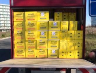Antwerpse politie stopt vrachtwagen die liefst 2 ton te zwaar beladen is met... WC-papier