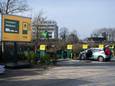 Het snellaadstation voor elektrische auto's van Leap24 aan de Oude Groenewoudseweg.