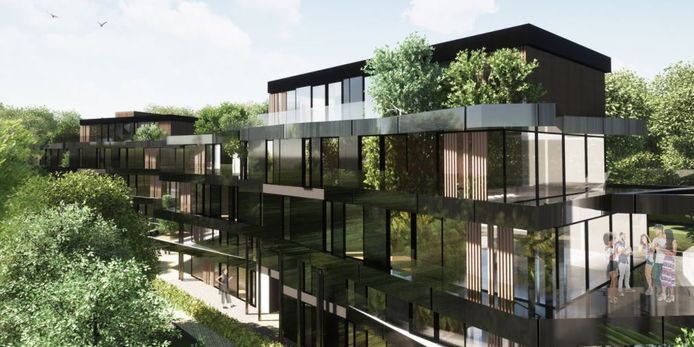 Projet immobilier "La Sapinière", à Maison-Bois, entre Verviers et Pepinster.