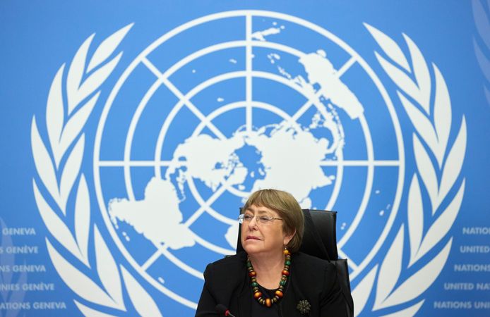 Michelle Bachelet, Haute-Commissaire de l'ONU aux droits de l'Homme
