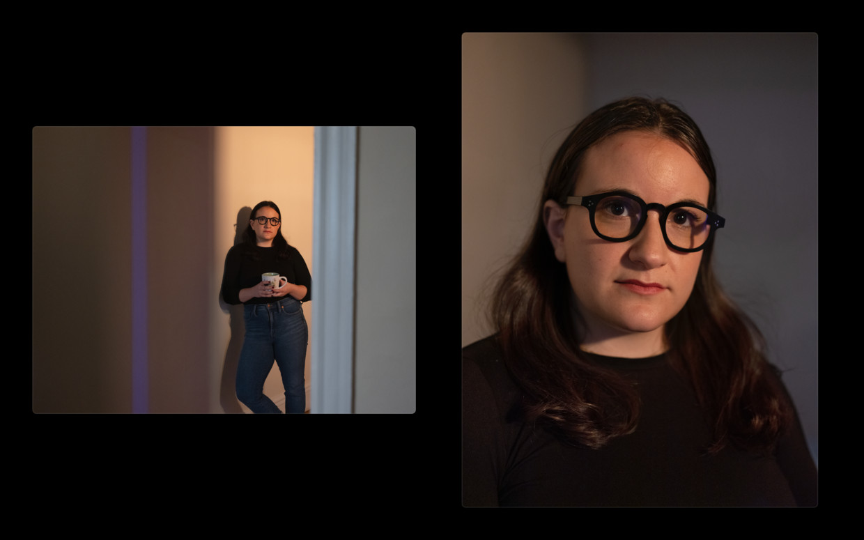 Student Abbie Richards werd wereldberoemd vanuit haar studentenkamer in Wageningen. Beeld Chantal Heijnen