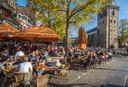 Drukte op het terras in Enschede