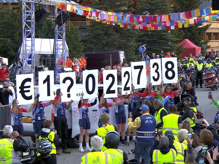 Zestiende editie Alpe d'Huzes haalt ruim 17 miljoen op