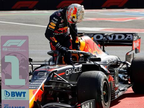 Geen rekenmachine voor Verstappen: ‘Als ik steeds voor de ander finish, kan hij mij niet voorbij’