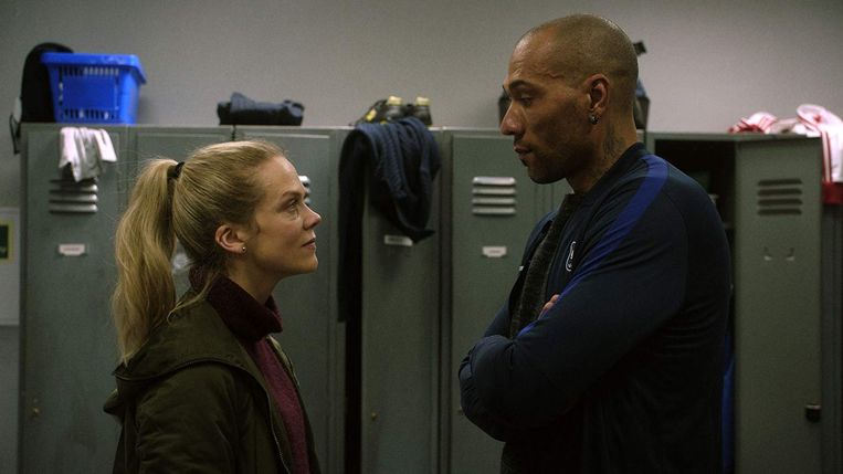 Ane Dahl Torp en John Carew in Home Ground. Beeld 