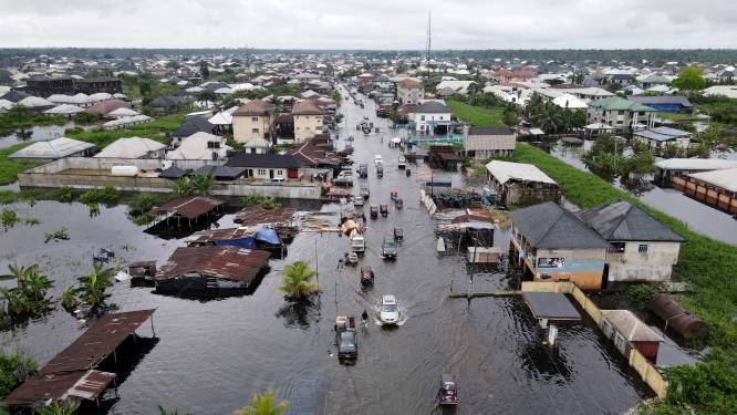 “Ruim 1,5 miljoen kinderen bedreigd door overstromingen in Nigeria”
