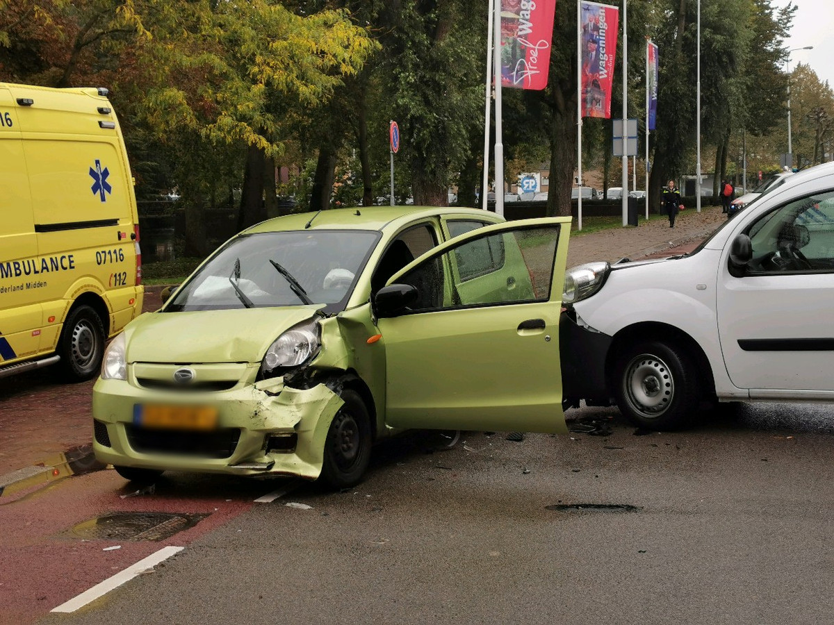 Ongeluk in Wageningen