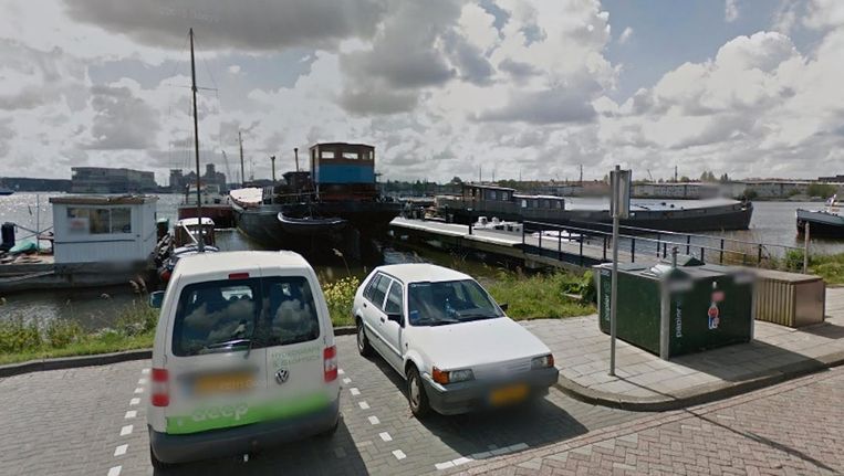 De steiger waarbij de persoon aangetroffen werd Beeld Google Streetview