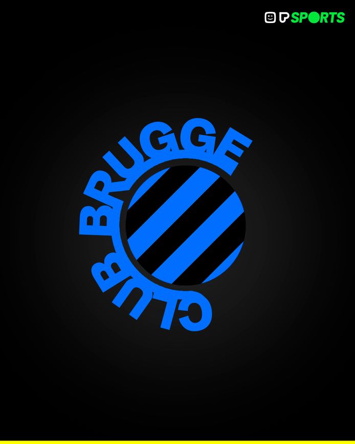 Club Brugge kreeg van PlaySports een gelijkaardig logo.
