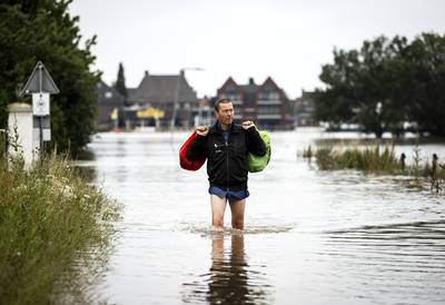 Eighty percent of the Dutch are ‘not really or not at all’ prepared for flooding