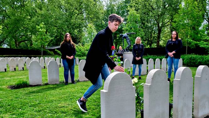 Doodgeschoten Leendert Keesmaat herdacht door vier achterkleinkinderen: ‘Trots op overgrootopa’