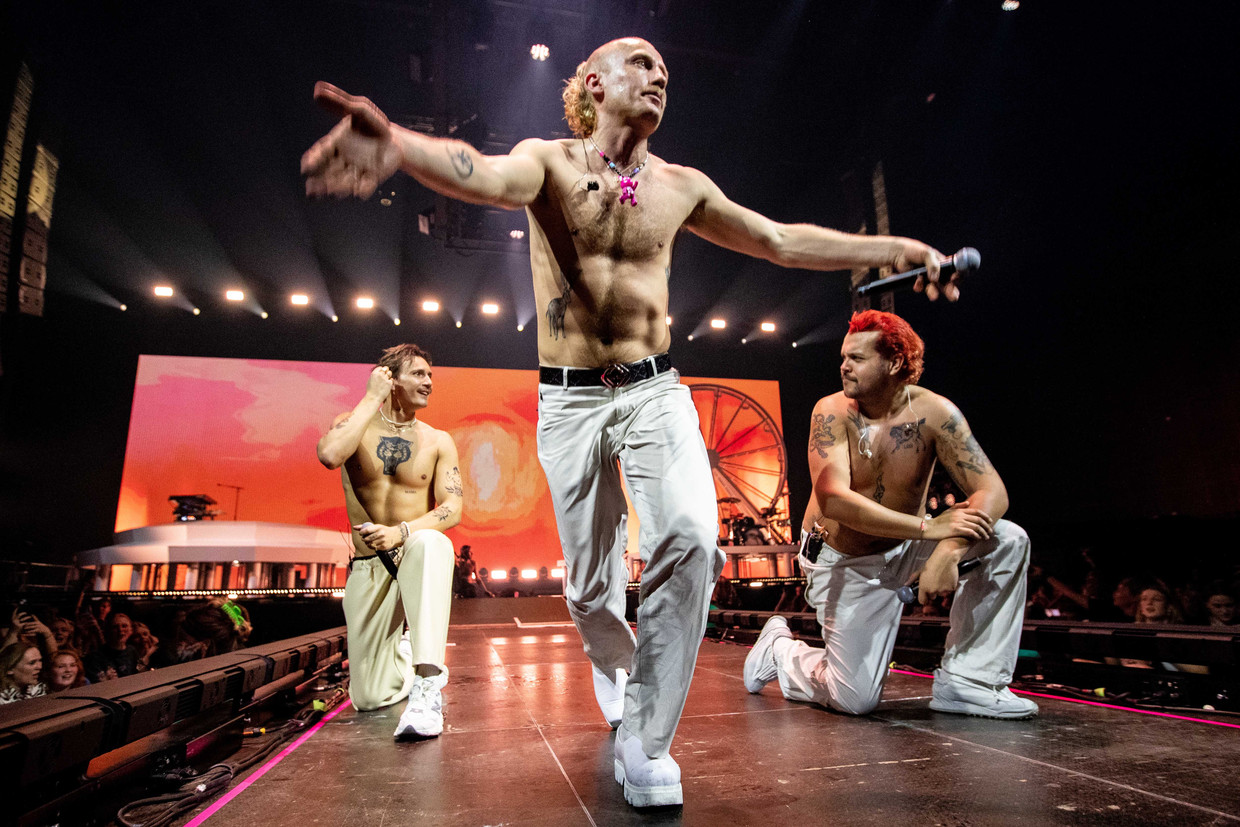Goldband in Afas Live. Beeld ANP