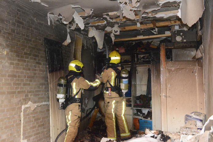Woningbrand Ooststraat Scheveningen