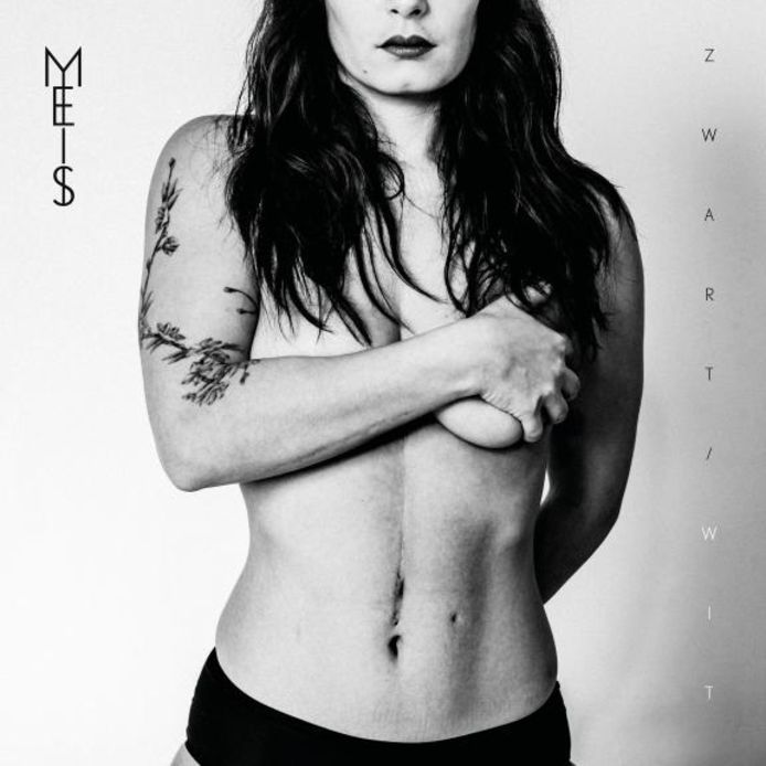 De platenhoes van Zwart/wit, het debuutalbum van Meis.