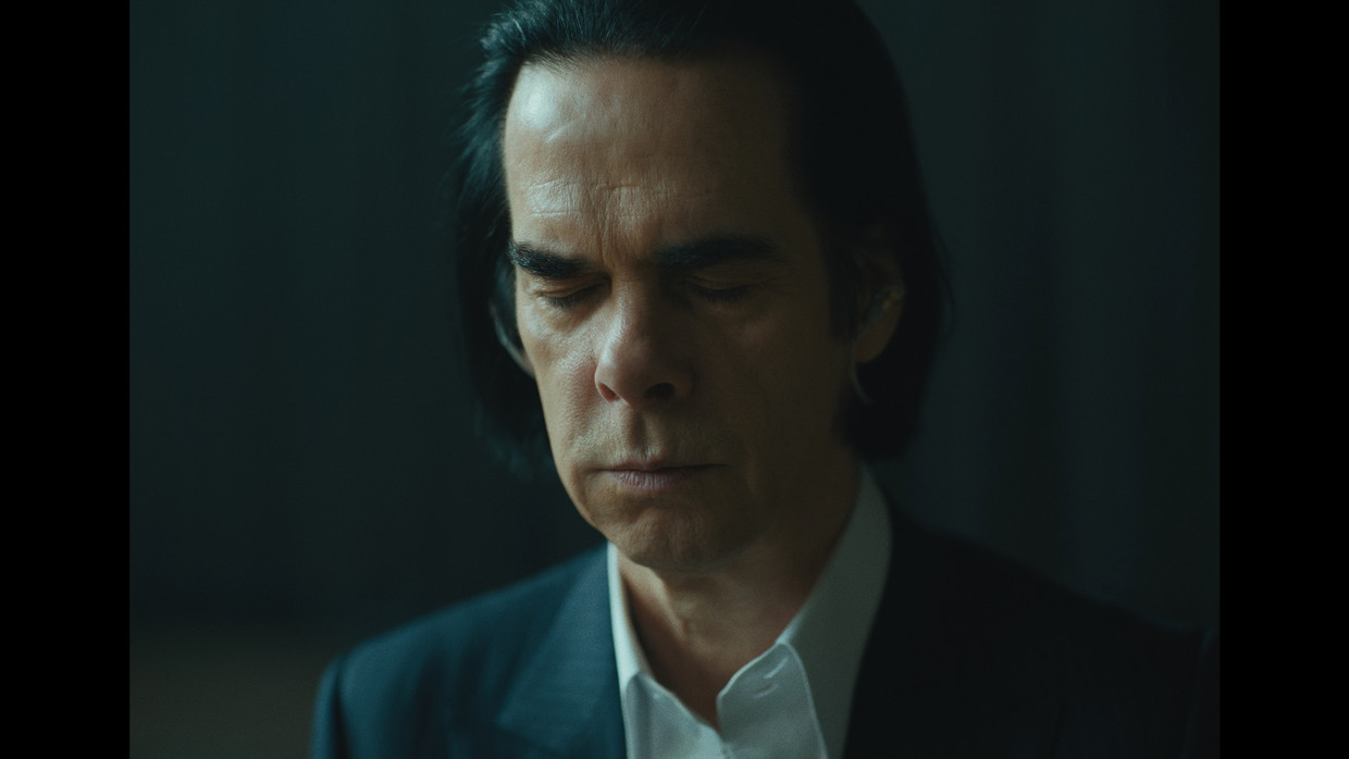 This Much I Know to be True is een filmisch privéconcert van Nick Cave (foto) en Warren Ellis. Beeld Film depot