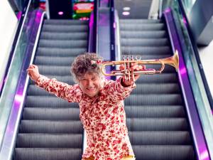 Van dat boerse bláá in blaasmuziek wil trompettist Eric Vloeimans heel gauw af