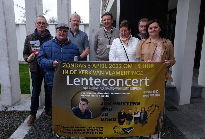 Lenteconcert als steun voor de bouw van een sportruimte voor G-Gym.
