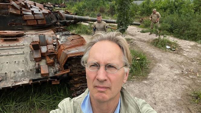 Lezing schrijver Jaap Scholten over zijn strijd voor bevolking Oekraïne: ‘Een mooi avontuur’