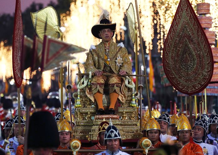 De Thaise koning Vajiralongkorn.