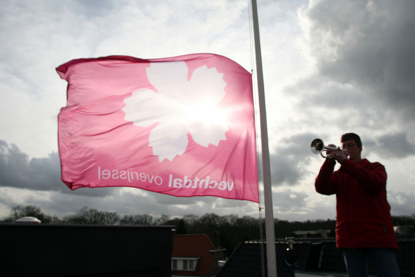 De Vechtdalvlag bij de lancering in 2008.