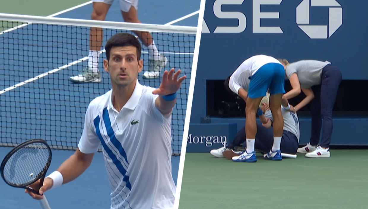 Novak Djokovic, eerste reeksstrottenhoofd in New York. Beeld Rv
