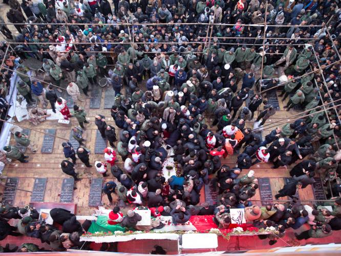 Qassem Soleimani als martelaar begraven in geboortestad Kerman