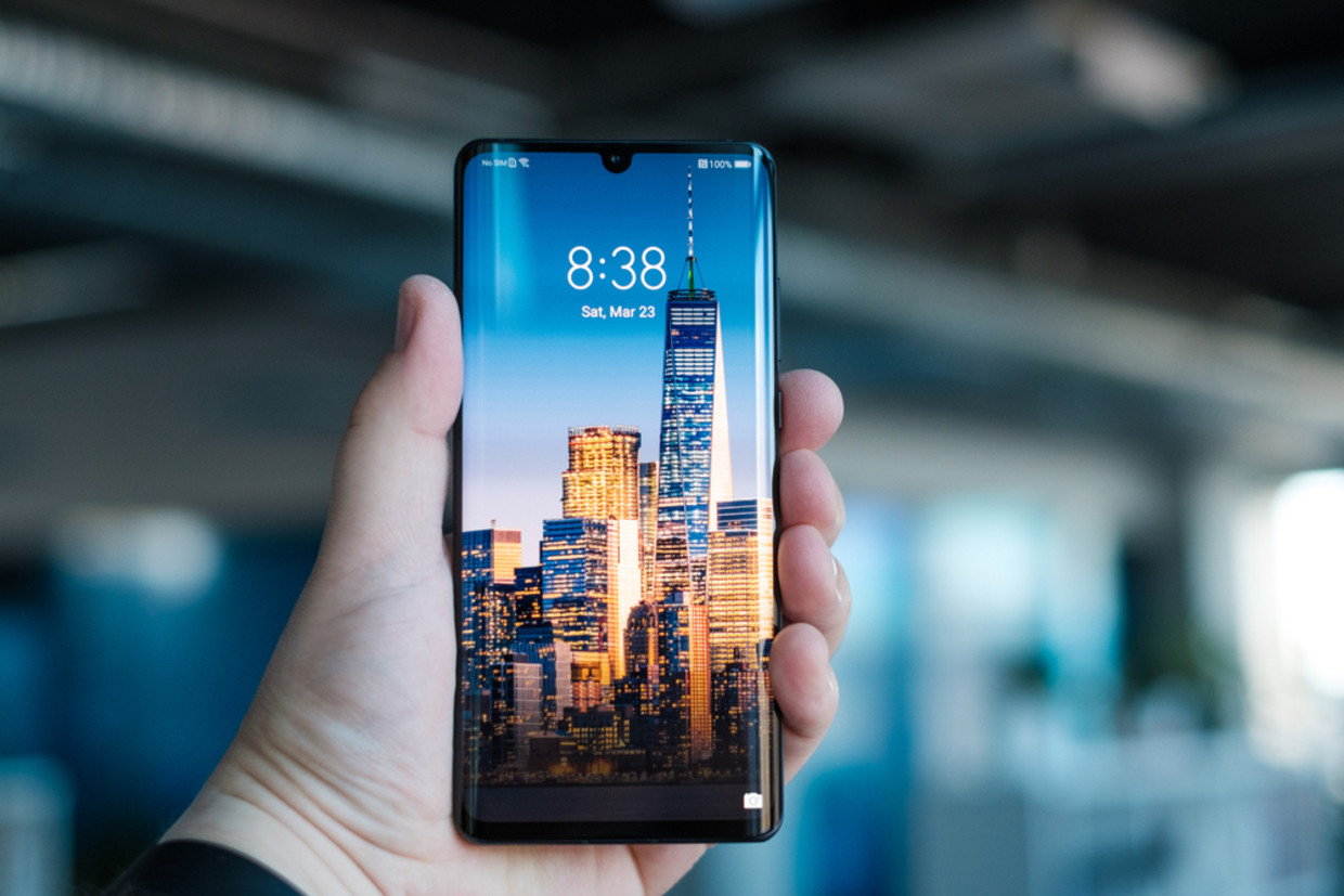 De Huawei P30 Pro, een van de betere smartphones van het moment. Beeld Shutterstock