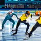 Onder bondscoach Rintje Ritsma moeten de schaatsers elkaar naar winst duwen