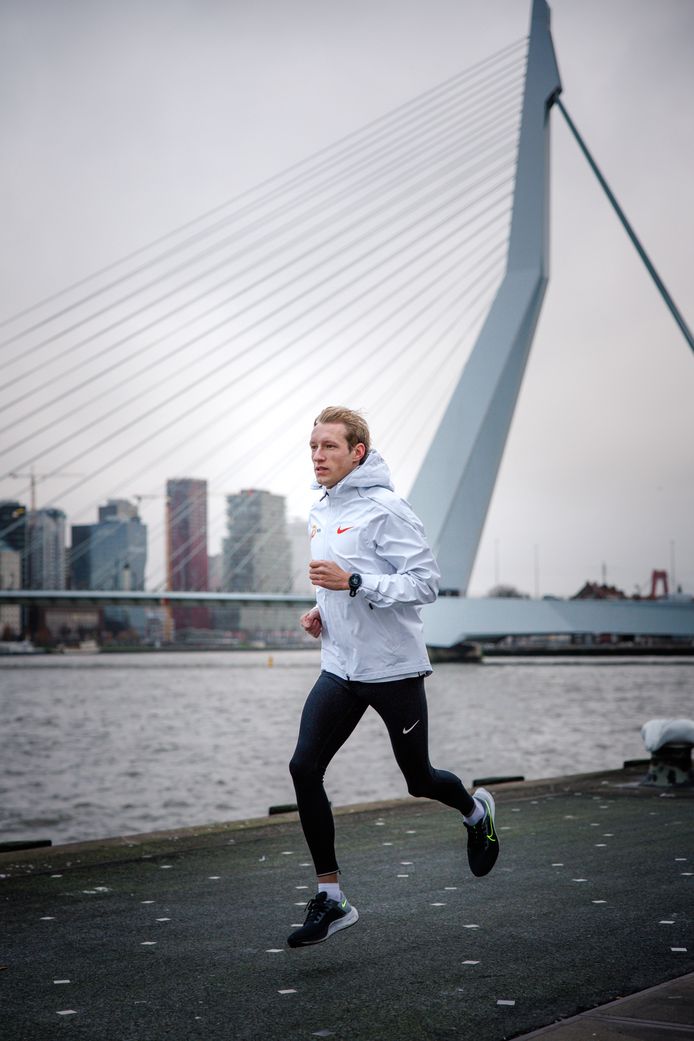 Marathonloper Björn Koreman.