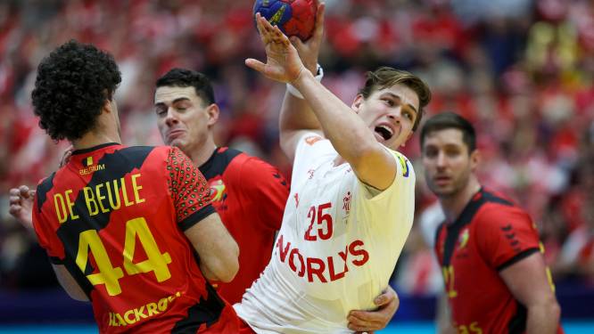 La Belgique balayée par le Danemark pour son tout premier match en Coupe du monde de handball