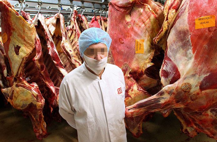 Patrice M., de directeur van de vleesfabriek in Castelnaudary.